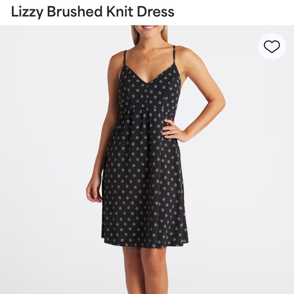 Nine Britton Black Patterned Midi Dress